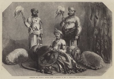 Tokaji Rao Holkar, kryty autorstwa William Carpenter