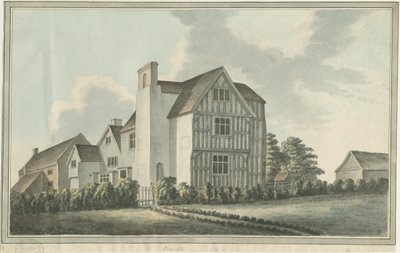 Boscobel House: malowanie akwarelą, bd [1796] (malarstwo) autorstwa William Carter