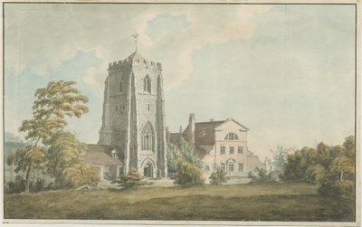 Opactwo Ranton [Priory]: malarstwo akwarela i [koniec XVIII wieku] autorstwa William Carter