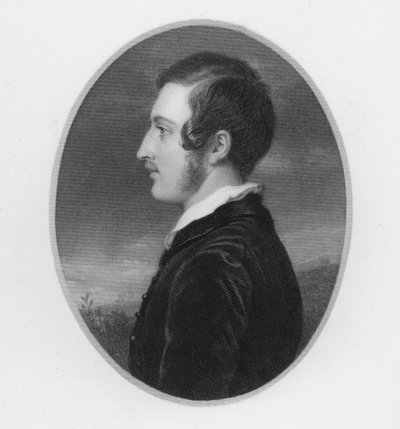 Książę Albert w wieku dwudziestu lat (grafika) autorstwa William Charles (after) Ross