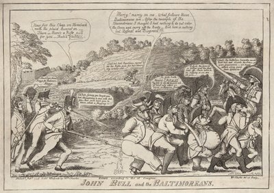 John Bull i Baltimorejczycy autorstwa William Charles