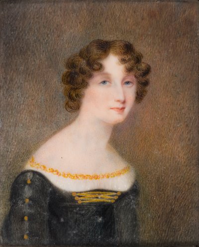 Portret Georginy Elizabeth Moncreiff, żony 2. hrabiego Bradford (1792-1842) autorstwa William Charles Ross