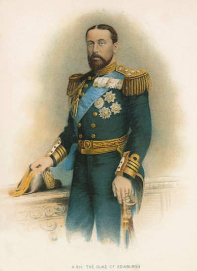 HRH Эдинбургполигийн гүн autorstwa William Christian Symons