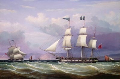 Statek Helen o wadze 330 ton, zbudowany w Greenock w 1819 r. autorstwa William Clark