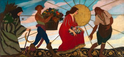 Cztery pory roku, 1923. autorstwa William Clarke Rice