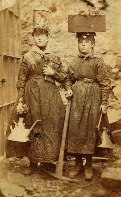 Pracownicy Tredegar Iron Works w Walii autorstwa William Clayton