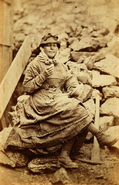 Pracownicy Tredegar Iron Works w Walii autorstwa William Clayton
