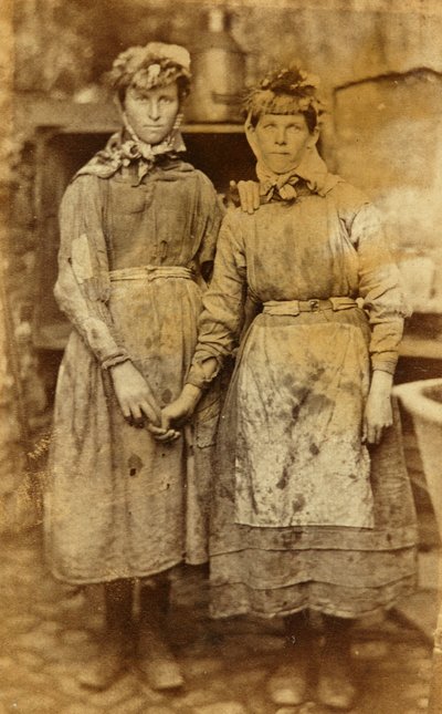 Pracownicy Tredegar Iron Works w Walii autorstwa William Clayton
