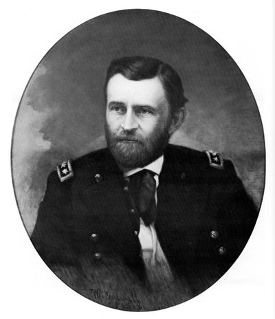 Ulysses S Grant, XVIII prezydent Stanów Zjednoczonych, początek XX wieku. autorstwa William Cogswell