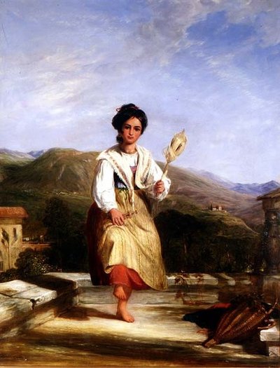 Dziewczyna z Sorrento autorstwa William Collins