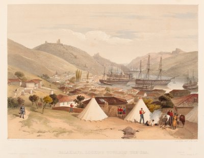 ?Bałaława w kierunku morza?, 1855 r. autorstwa William Crimea Simpson