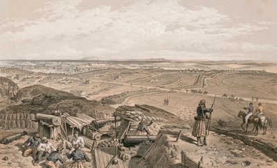 Bastion du Mat z Bastionu Centralnego autorstwa William 