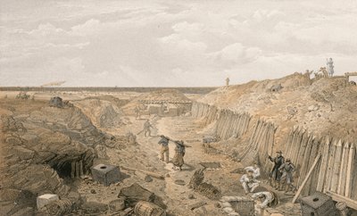 Rów Bastion du Mat autorstwa William Crimea Simpson