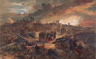 ?Wnętrze Malakoffa z pozostałościami okrągłej wieży? autorstwa William Crimea Simpson