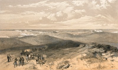 Sebastopol z tyłu angielskich baterii autorstwa William Crimea Simpson