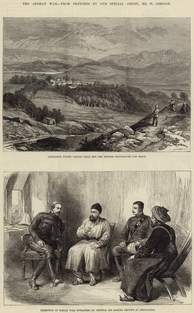 Wojna afgańska autorstwa William Crimea Simpson