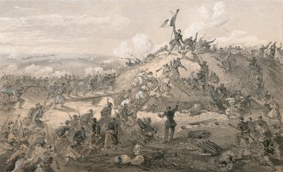 Atak na Malakoff autorstwa William Crimea Simpson