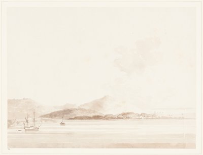 Widok w Indiach autorstwa William Daniell