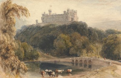 Castelo de Belvoir, Rutlandpolish autorstwa William Daniell
