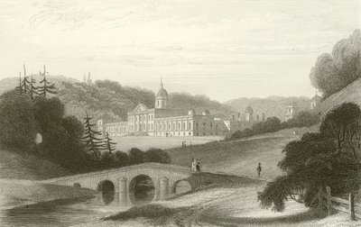 Zamek Howard autorstwa William Daniell