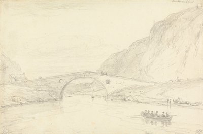 Most Clackursail autorstwa William Daniell