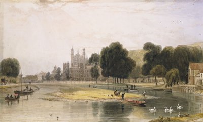 Eton College autorstwa William Daniell