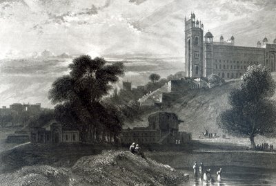 Fatehpur Sikri koło Agry, grawerowane przez R. Brandarda (grafika) autorstwa William Daniell