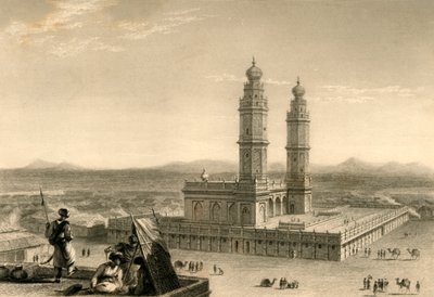 Meczet w Coimbatore, 1835. autorstwa William Daniell