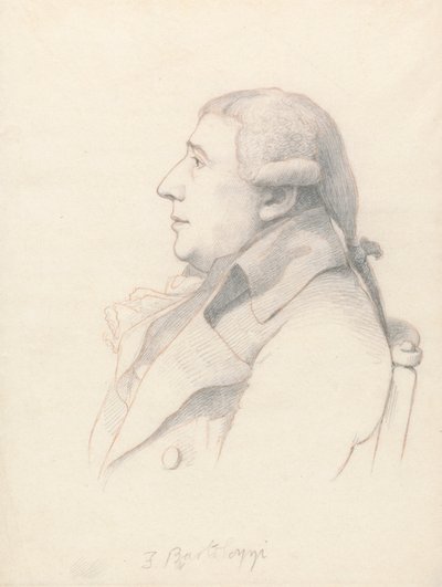 Портрет Франческо Бартолоцци Польский autorstwa William Daniell