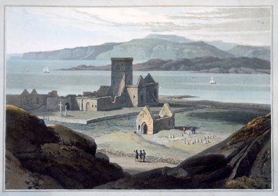 „Katedra w Iona”, Argyll and Bute, Szkocja, 1817 autorstwa William Daniell