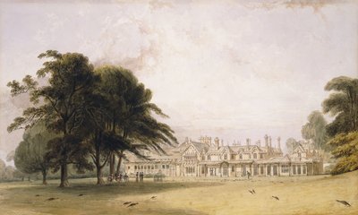 Royal Lodge, Windsor Park, autorstwa William Daniell