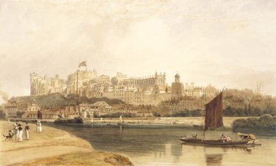 Zamek Windsor autorstwa William Daniell