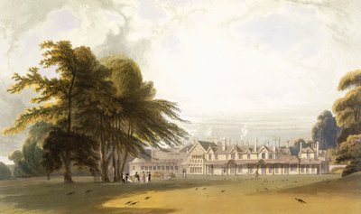 Windsor Park: Royal Lodge, c1827-30. autorstwa William Daniell