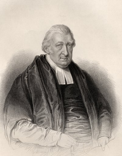 Wielebny Rowland Hill, ryty przez S. Freemana, z „Narodowej Galerii Portretów, tom IV”, wydana ok. 1820 r. (lito) autorstwa William Derby