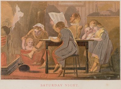 Sobotnia noc autorstwa William Dickes