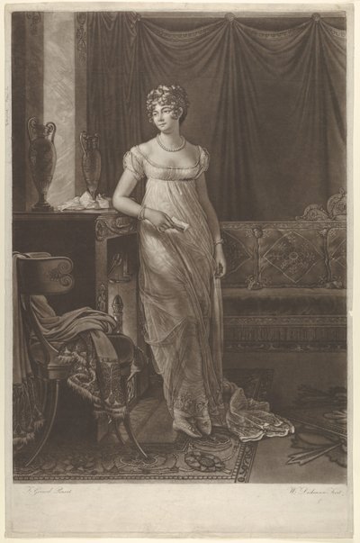 Madame Talleyrand, ca. 1808. autorstwa William Dickinson