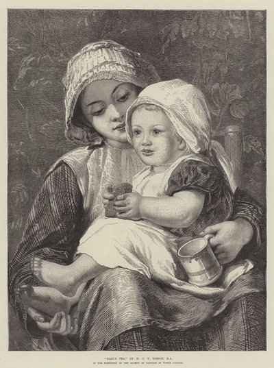 Herbata dla dziecka autorstwa William Dobson