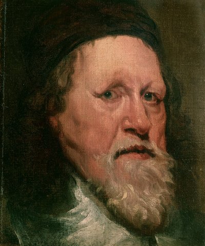 Portret Inigo Jonesa (1573-1652), scenografa i architekta autorstwa William Dobson