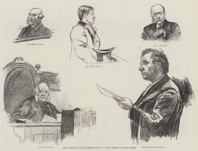 Prokuratura Hansard Union w sądzie policyjnym przy Bow Street autorstwa William Douglas Almond