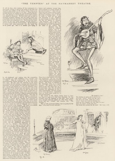 Kusiciel, w teatrze Haymarket autorstwa William Douglas Almond
