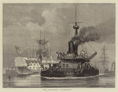 Nasza Marynarka, HMS Thunderer autorstwa William Edward Atkins