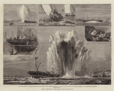 Eksperymenty torpedowe Oberon autorstwa William Edward Atkins
