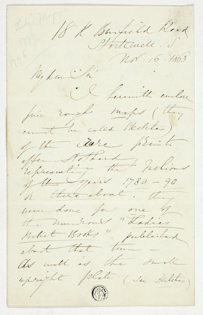 List od Williama Edwarda Frosta autorstwa William Edward Frost