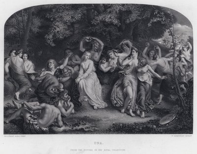 Una (grawerowanie) autorstwa William Edward Frost