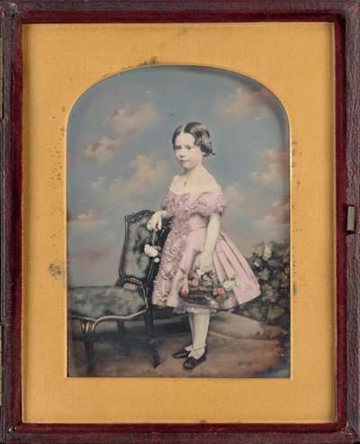 Portret dziewczynki, ok. 1852 (zdjęcie) autorstwa William Edward Kilburn