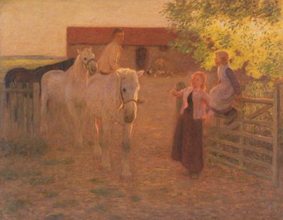 Stara Brama, ok. 1896 (olej na płótnie) autorstwa William Edward Stott