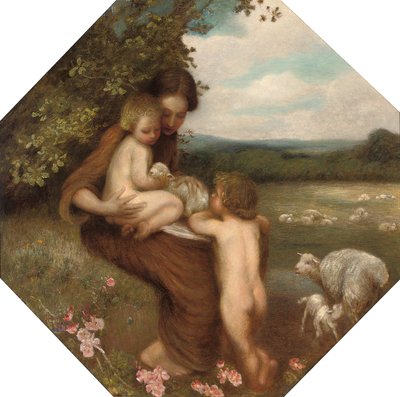Dwie Matki autorstwa William Edward Stott