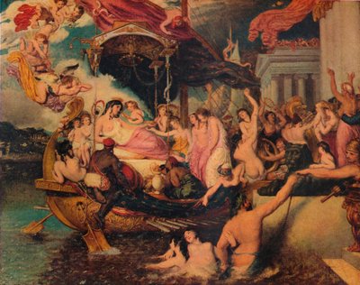 Kleopatry Przybycie do Cylicji, 1821. autorstwa William Etty
