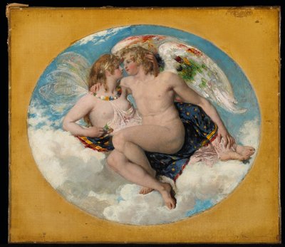 Kupidyn i Psyche autorstwa William Etty