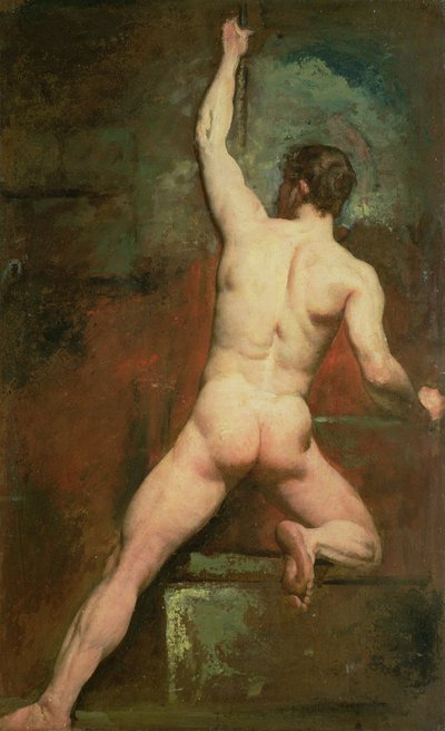Studiuj dla aktu męskiego autorstwa William Etty